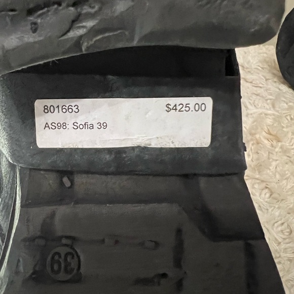 AS98 Black “Sophia” Moto Biker Boot - Picture 5 of 12